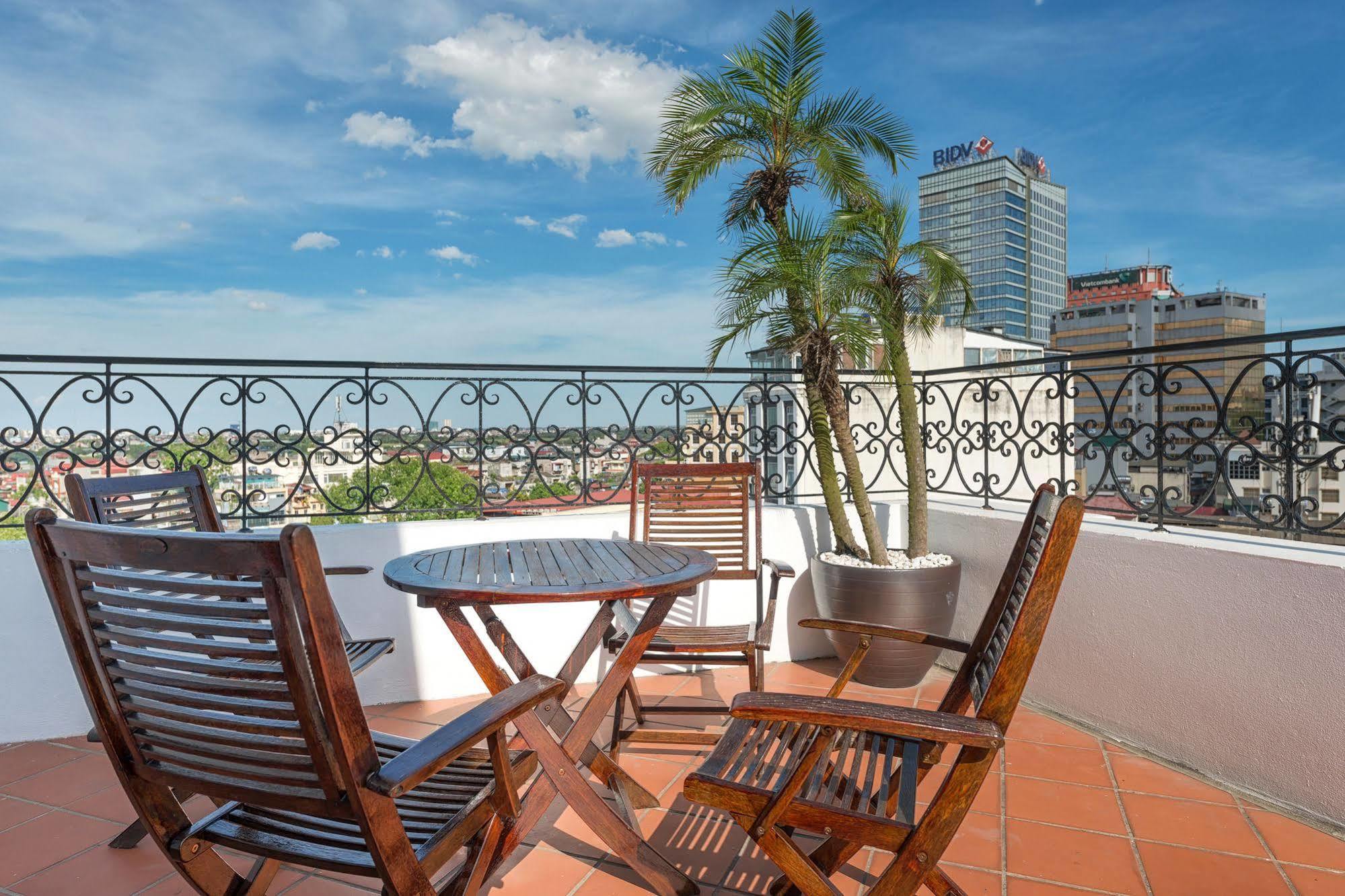 Hanoi E Central Luxury Hotel & Restaurant Exterior foto